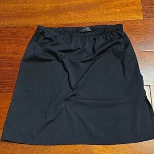 Anteprima Short Skirt Semi Sheer Black